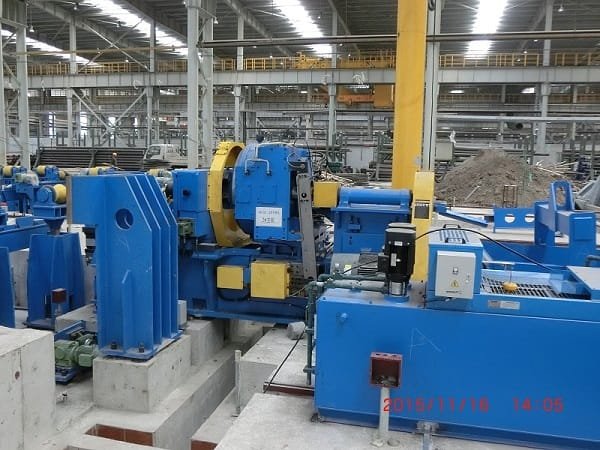 Coupling Cutting machine on site 