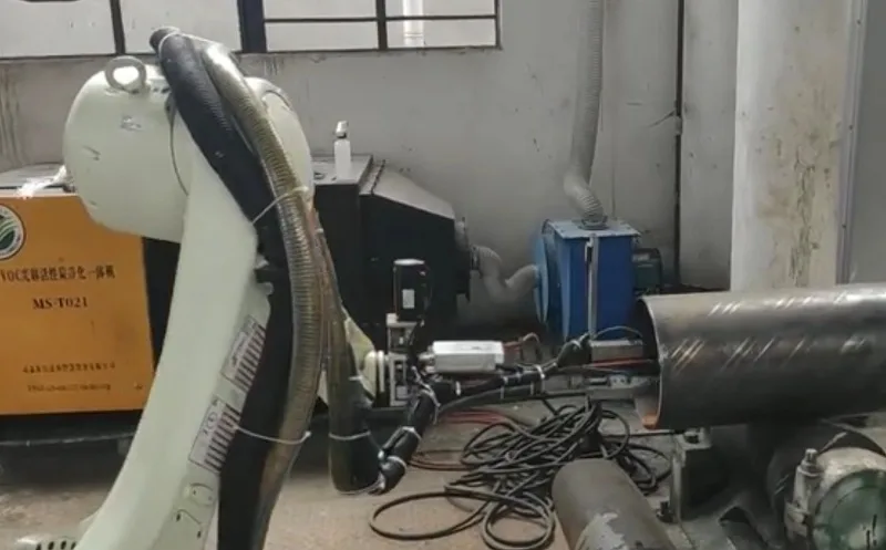Robotic Pipe Spray Coding System