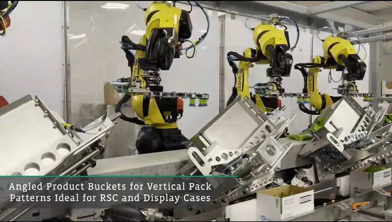 Robotic automation handling and packaging small bag System 