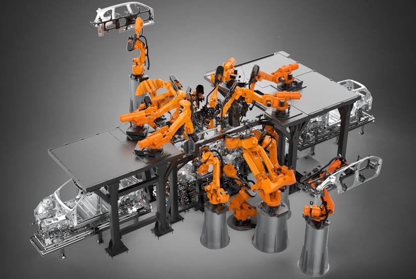 Robotic automation for biw welding 