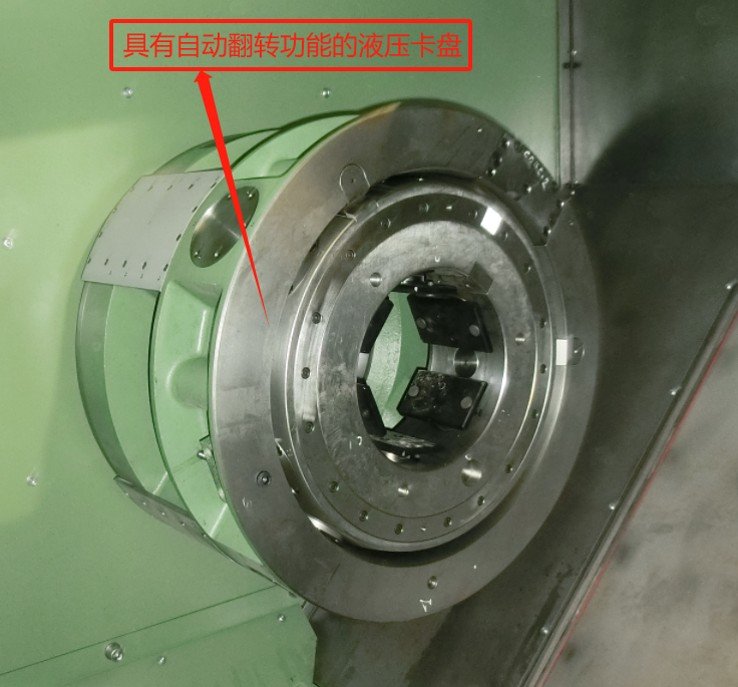 cnc coupling threading mahine swivel chucks 