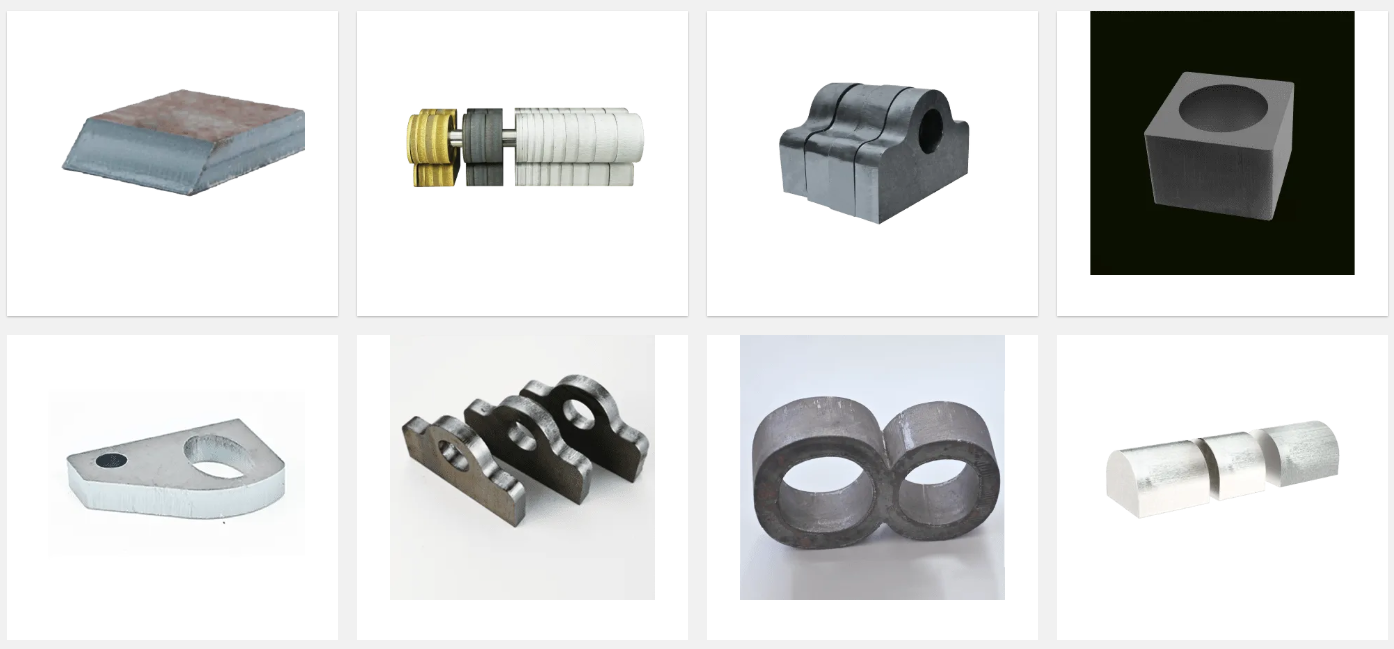 Cutting quality Sample of the Metal laser cutting