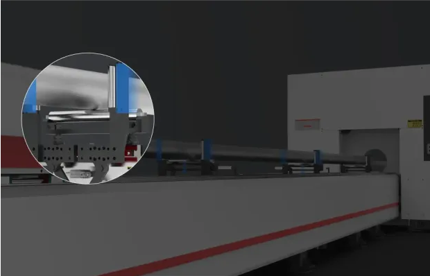 Laser tube laser cutting machine lubrication system