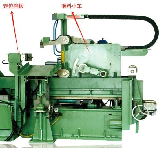 pipe Feedding Trolley and Positioning Stopper