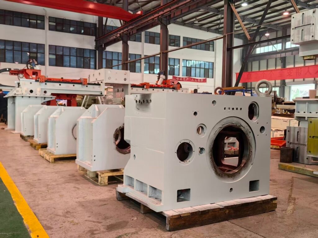 Spindle Box OF the pipe threading machine 