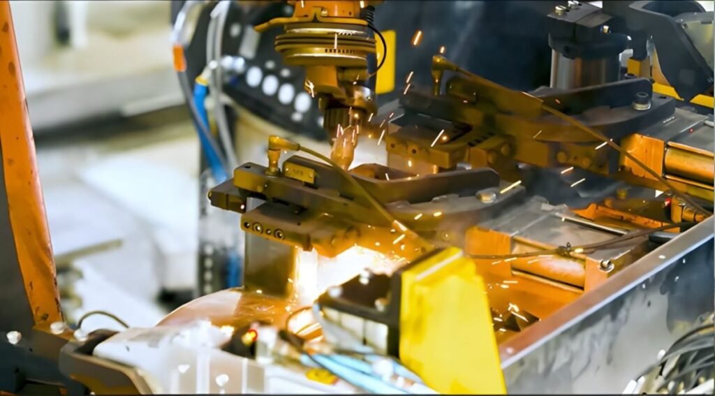 Robotic Car Chasis Welding
